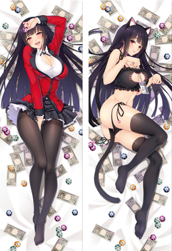 蛇喰夢子 エロ抱き枕カバー 谷間